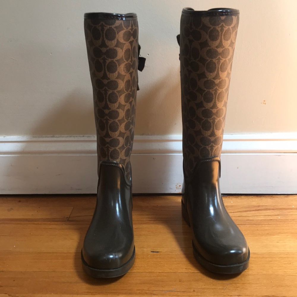 Coach Rainboots